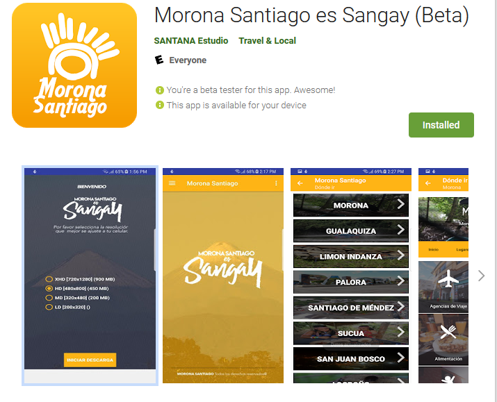 App Morona Santiago